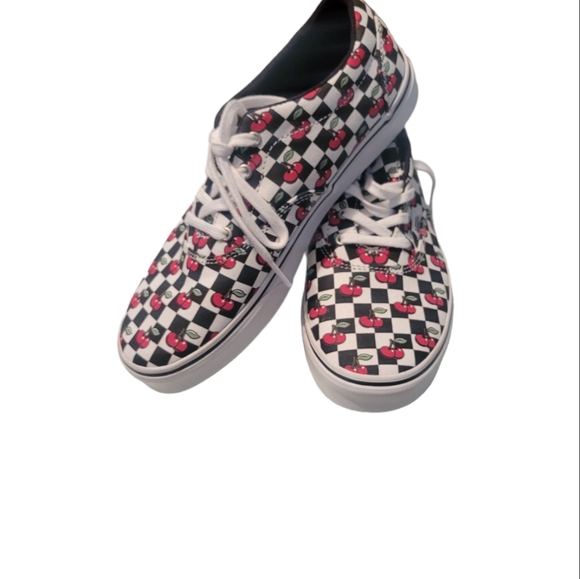 Vans Doheny Sneaker - Cherry Checker Multicolor Size 4.5 Missy Youth - Picture 8 of 9